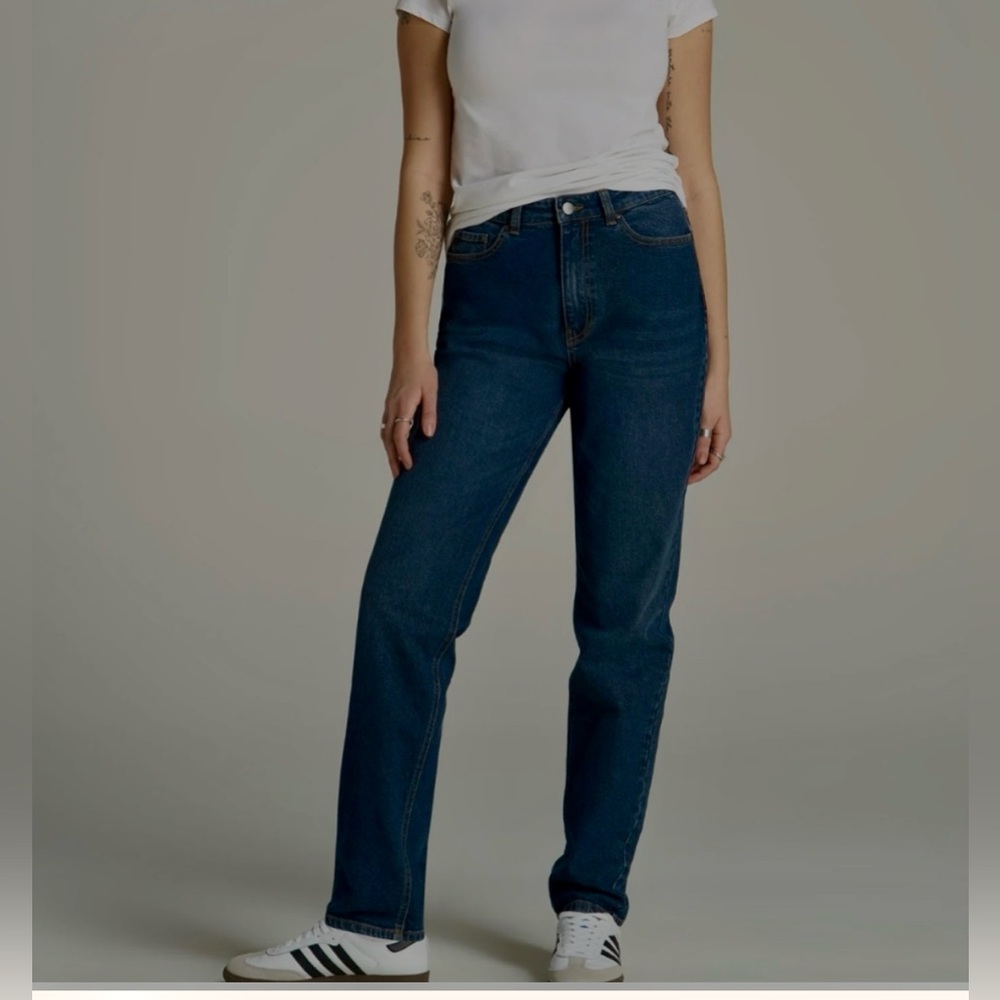NWT American Tall Emma High Rise Relaxed Tapered Tall Women's Jeans